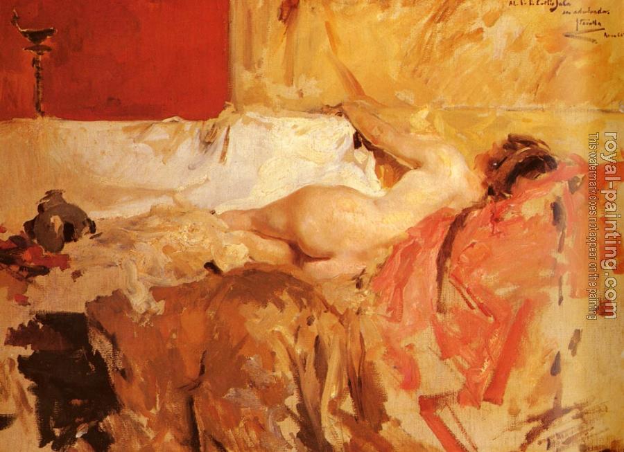 Joaquin Sorolla Y Bastida : Bacante Joaquin Sorolla Y Bastida : Bacante